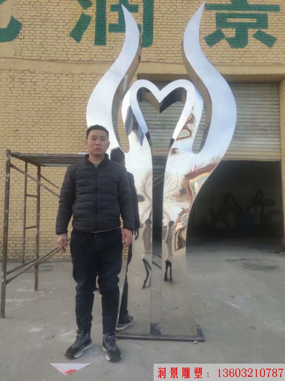 不锈钢医院雕塑制作过程 医院雕塑半成品6 不锈钢医院雕塑制作过程 医院雕塑半成品6