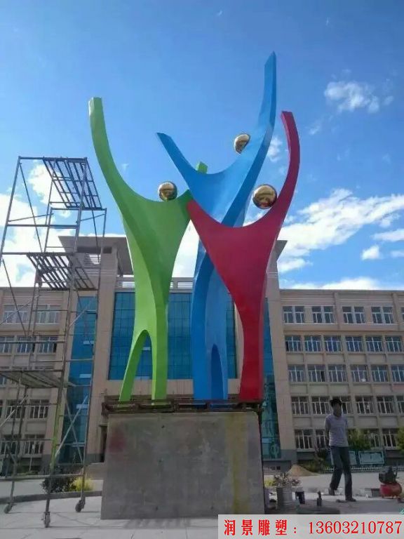 政府人物不锈钢雕塑 大型景观人物雕塑厂家 现代工艺
