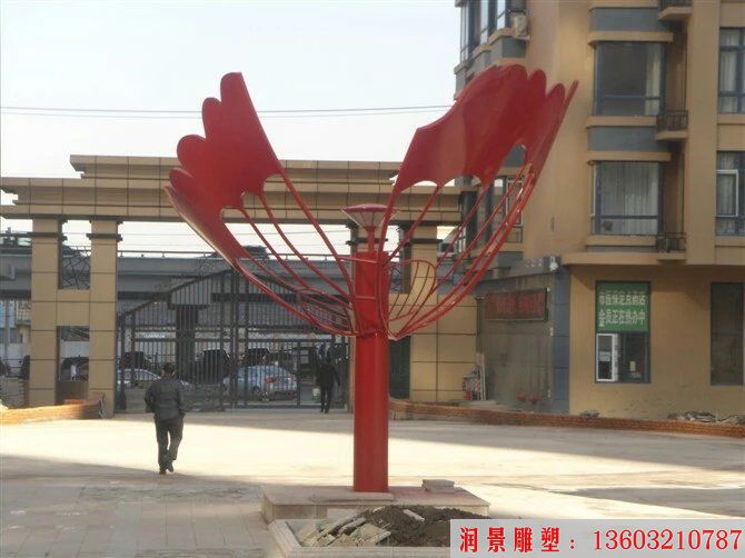 政府景观不锈钢雕塑加工定制 图片案例